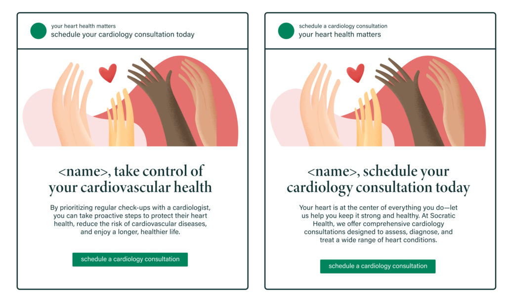 Healthcare ads